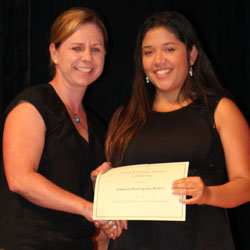 Rocklin California Dentist Dr. Kasi Franck of Franck Family Dental announces 2015 Scholarship Awarded to Whitney High School Whitney High School Senior, Valeria Rodriguez Alfaro